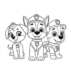 PAW Patrol Coloring Book