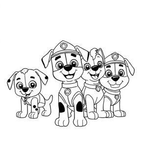 PAW Patrol Coloring Book