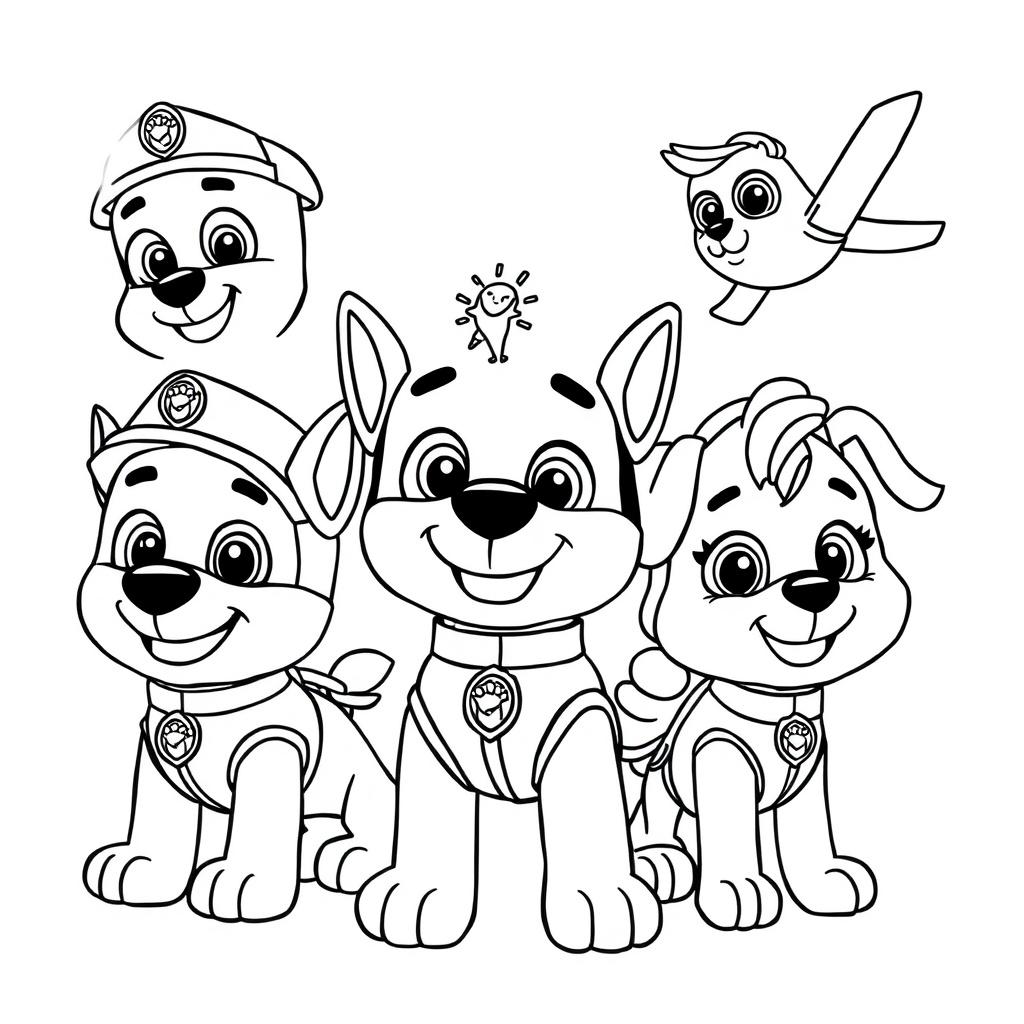 PAW Patrol Coloring Book