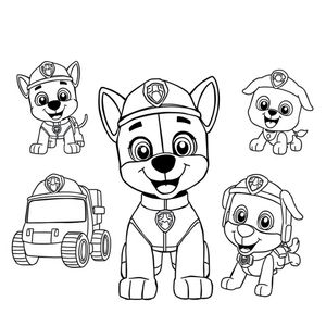 PAW Patrol Coloring Book