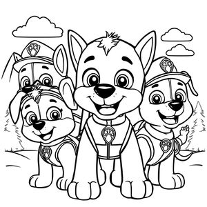PAW Patrol: Coloring Mission