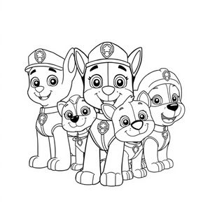 PAW Patrol Coloring Book