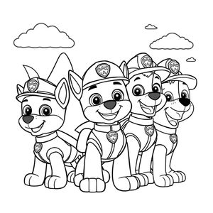 PAW Patrol Coloring Book