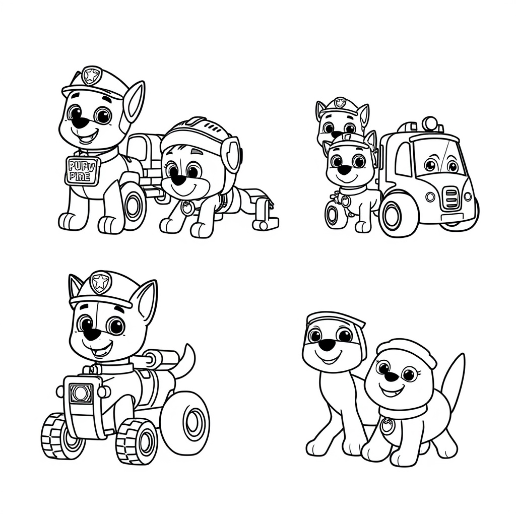 Coloring Book: PAW Patrol