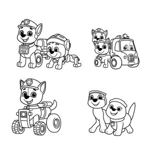 Coloring Book: PAW Patrol