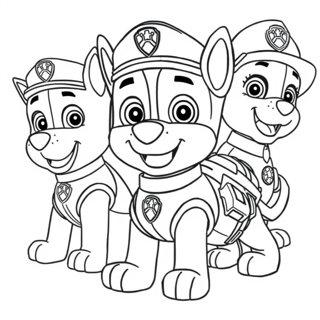 PAW Patrol Coloring Book