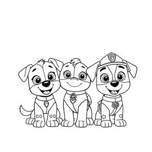 PAW Patrol Coloring Book
