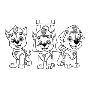 Kolorowanka PAW Patrol