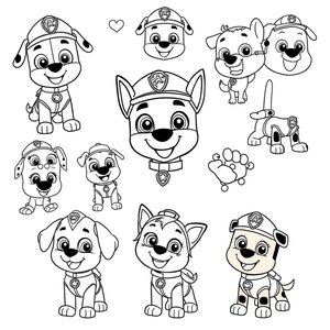 PAW Patrol Coloring Book