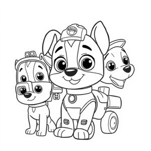 PAW Patrol Coloring Book