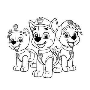 Coloring Book: PAW Patrol Adventures