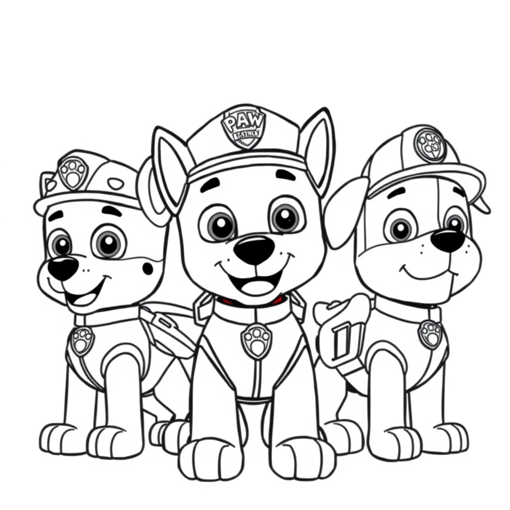 PAW Patrol Coloring Book