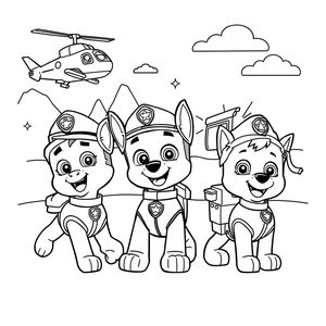 PAW Patrol Coloring - Adventure Day