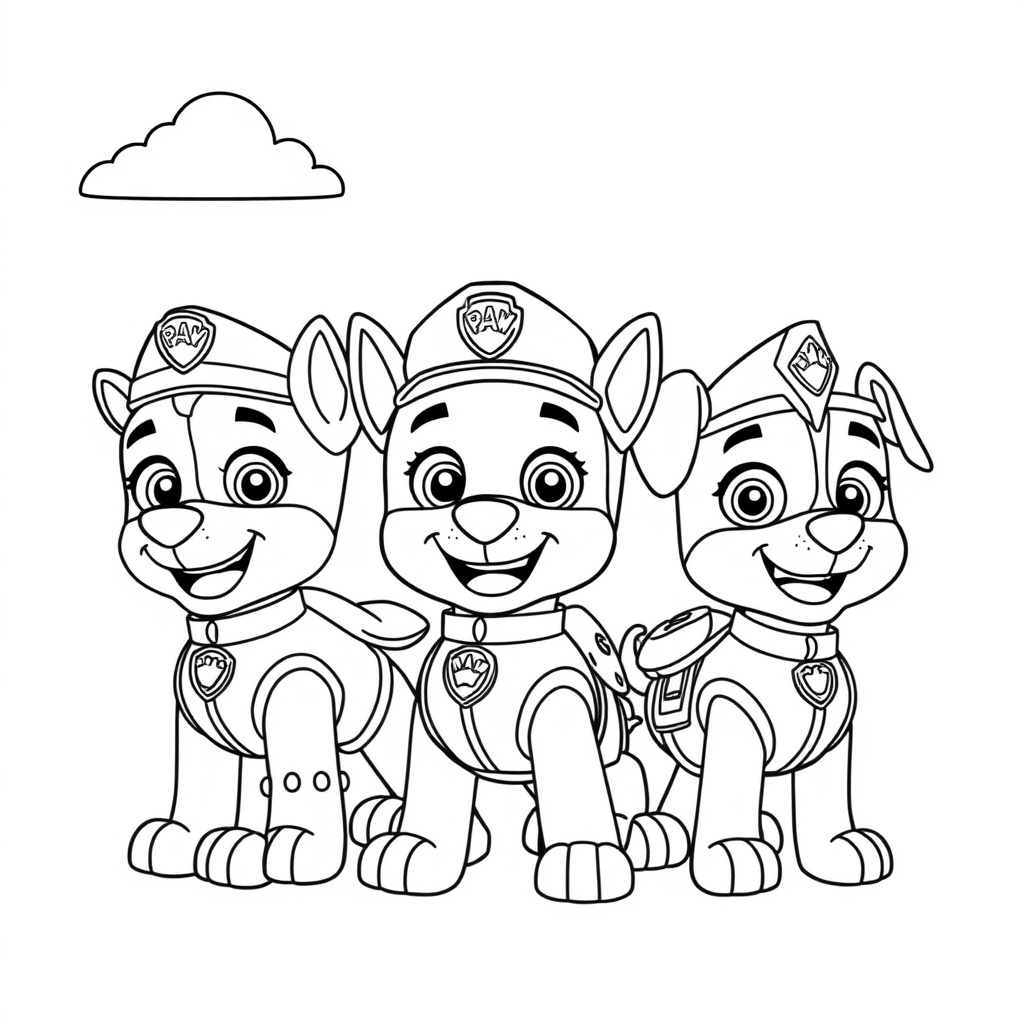 Zabawy z Psimi Patrolowcami