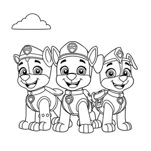 Zabawy z Psimi Patrolowcami