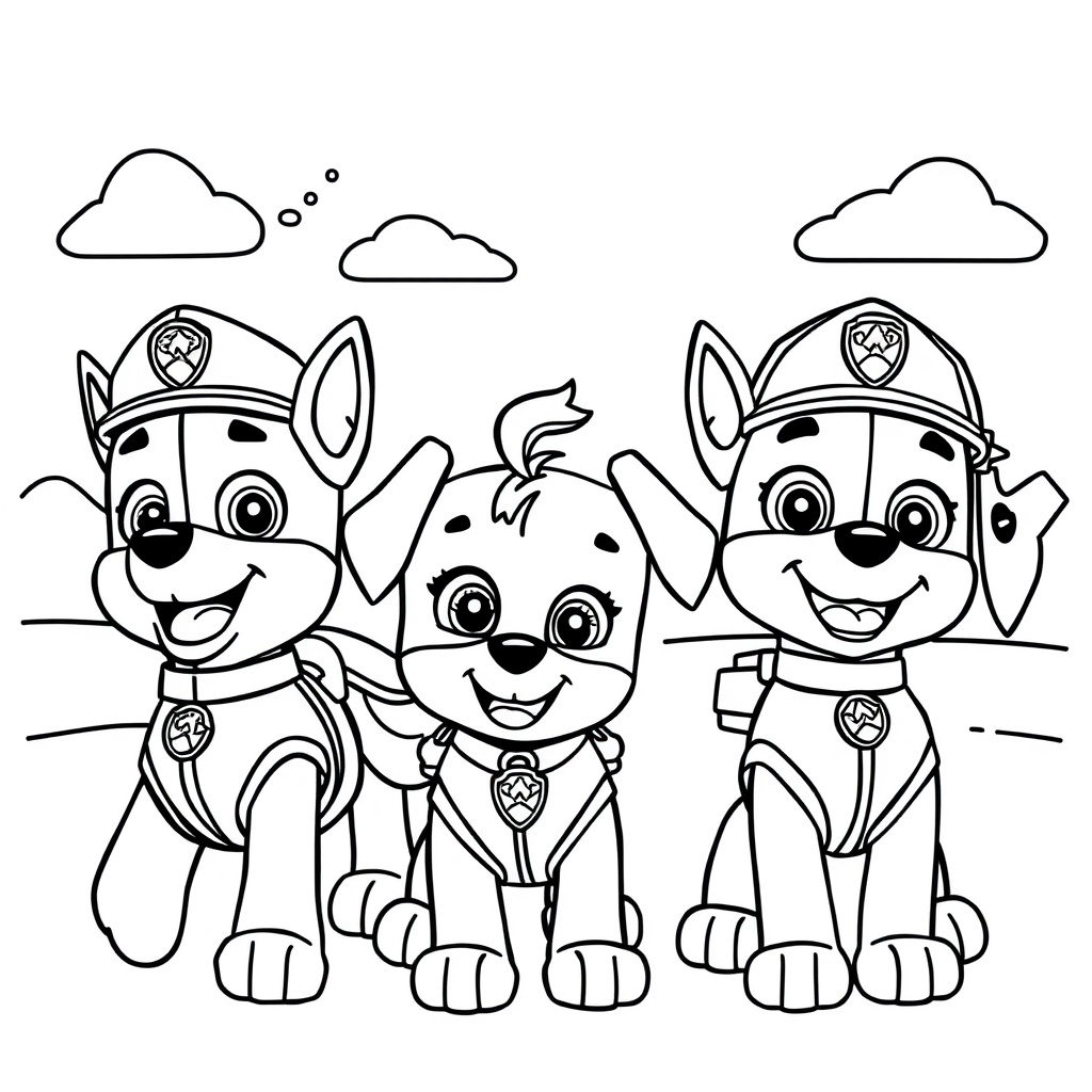 PAW Patrol Coloring Book