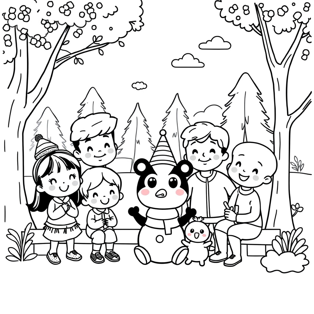 Kolorowanka z przygodami Bluey