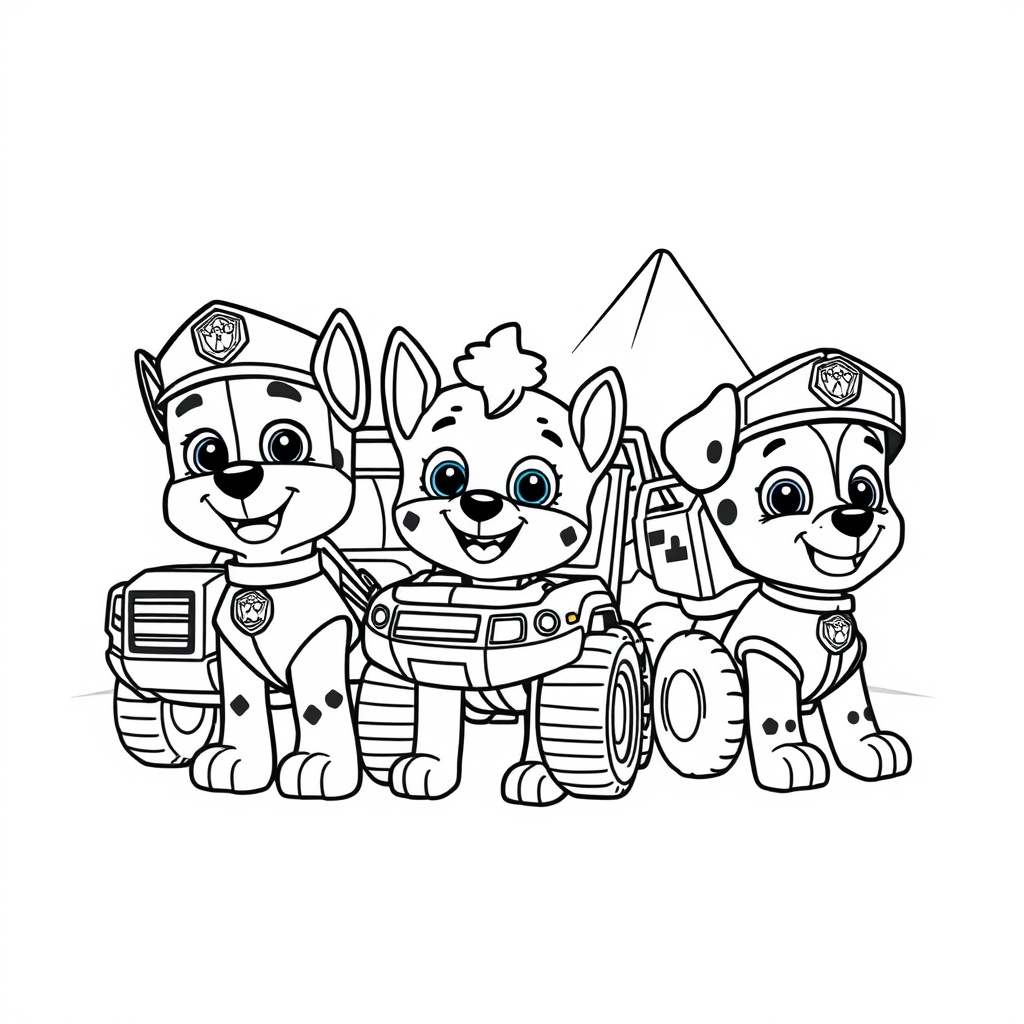 Kolorowanka PAW Patrol