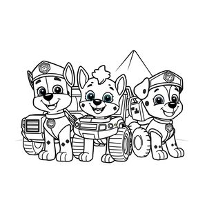 Kolorowanka PAW Patrol