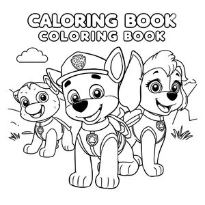 PAW Patrol Coloring Book