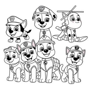 PAW Patrol Coloring Book