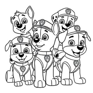 Kolorowanka PAW Patrol