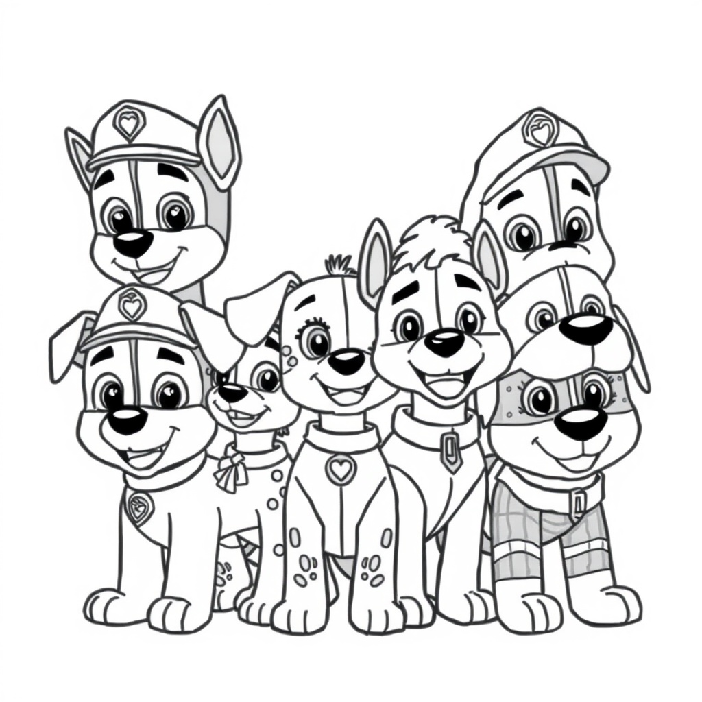 PAW Patrol Coloring Book