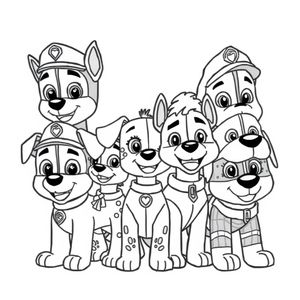 PAW Patrol Coloring Book