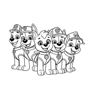 Coloring Book: PAW Patrol