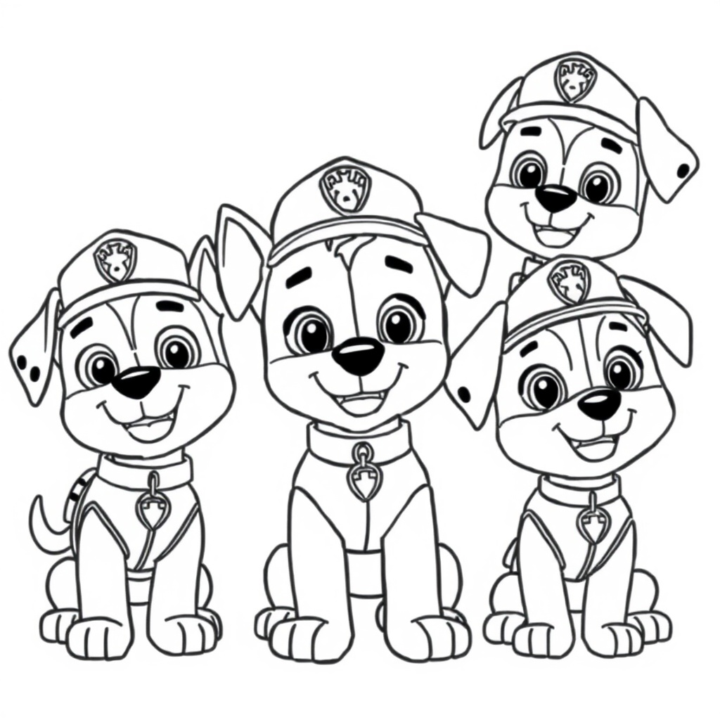 PAW Patrol Coloring Book