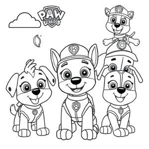 Kolorowanka Psi Patrol