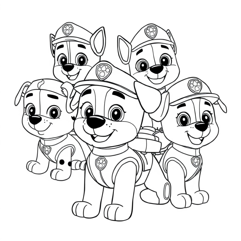 PAW Patrol Coloring Book