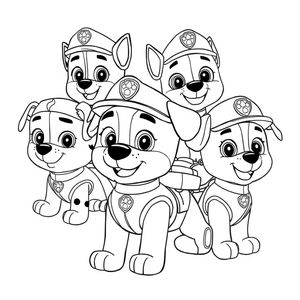 PAW Patrol Coloring Book