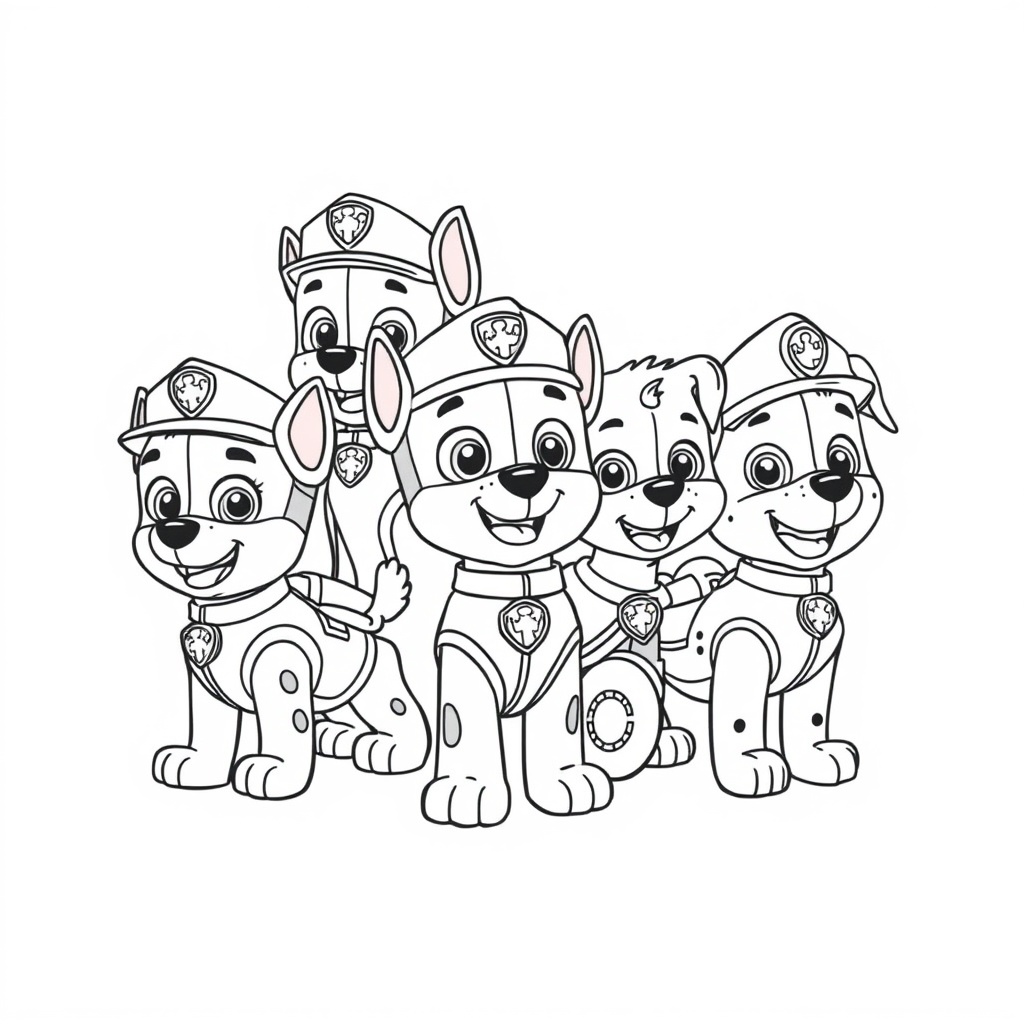 PAW Patrol Coloring Book
