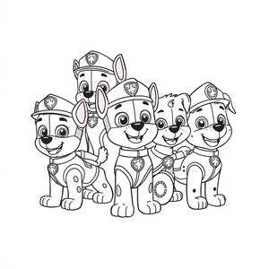 PAW Patrol Coloring Book