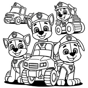 Paw Patrol Coloring Book