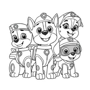 PAW Patrol Coloring Book