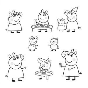 Peppa Pig Coloring Book