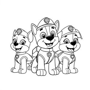 PAW Patrol Hero Missions Coloring Book