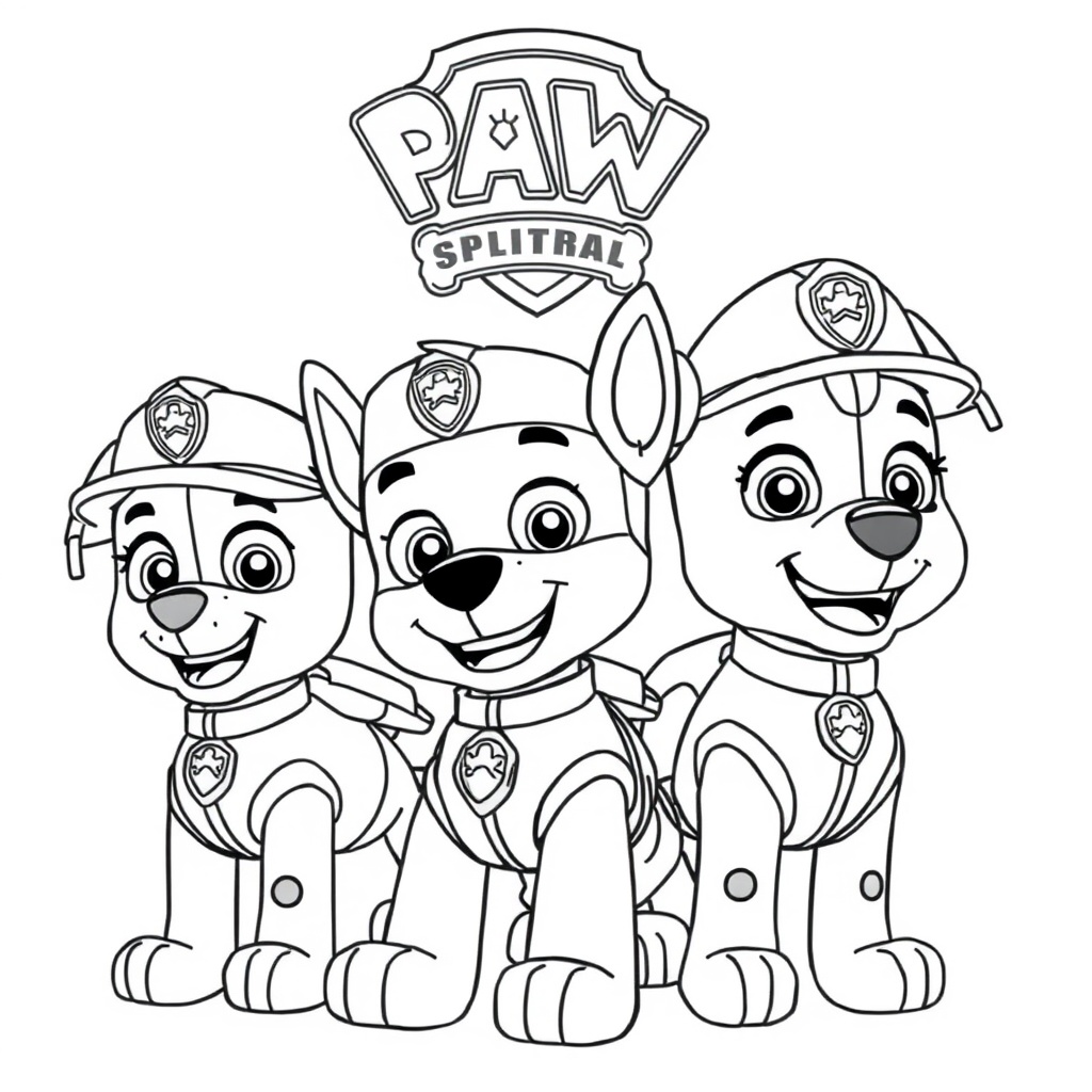 PAW Patrol Coloring Book