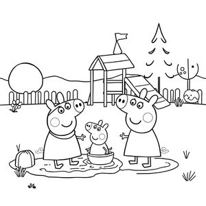 Kolorowanka Peppa Pig