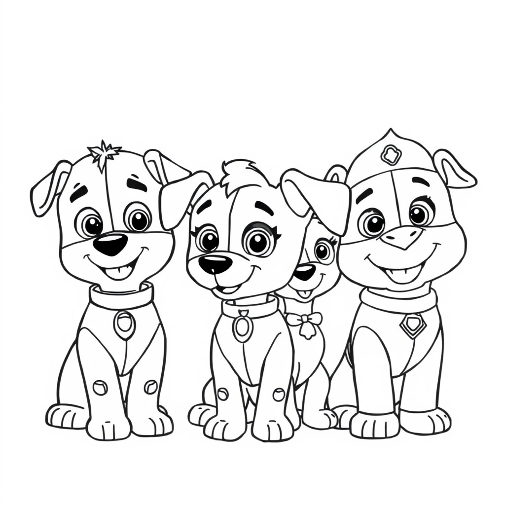 Kolorowanki PAW Patrol