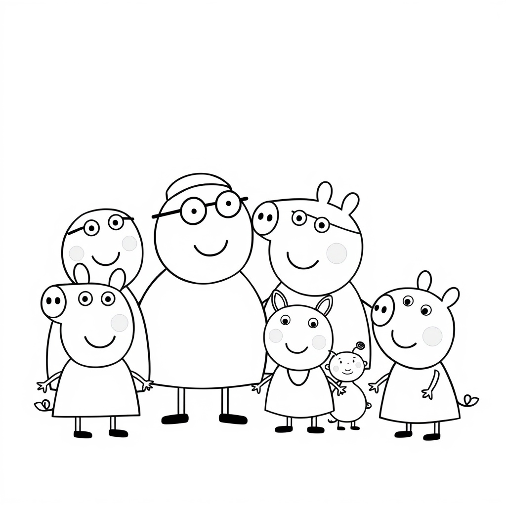 Peppa Pig Coloring Book