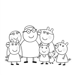 Peppa Pig Coloring Book