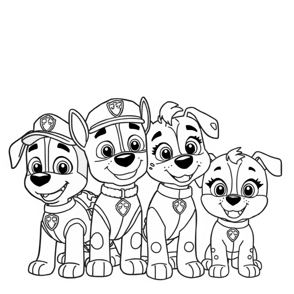 PAW Patrol Coloring Book