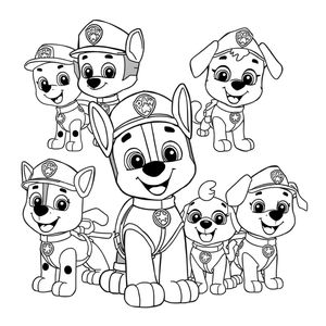 PAW Patrol: Adventure Coloring Book