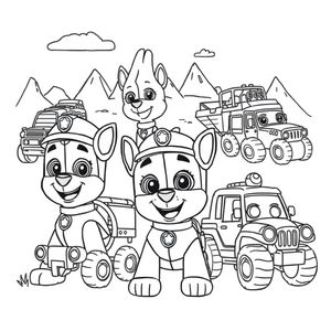 PAW Patrol Coloring Book