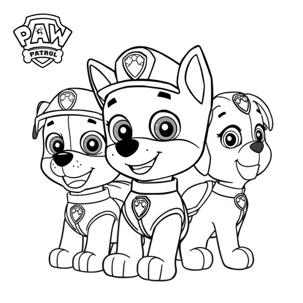Coloring Book - PAW Patrol