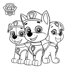 Coloring Book - PAW Patrol