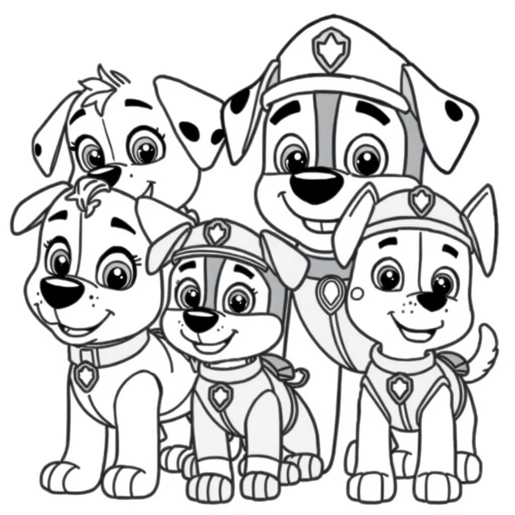 PAW Patrol Coloring Book